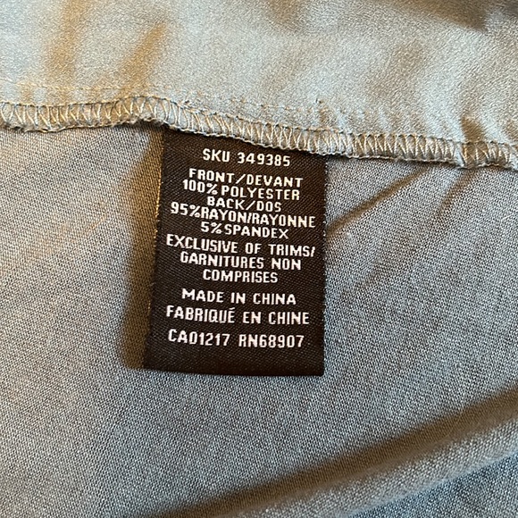 🌻2/$10🌻 Sleeveless top, greyish blue, Le Chateau, size small - Picture 6 of 6